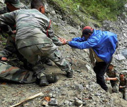 Certificate required by rescue workers in Guptkashi