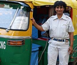 salute to delhi first auto driver sunita