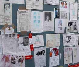number of missing people become less