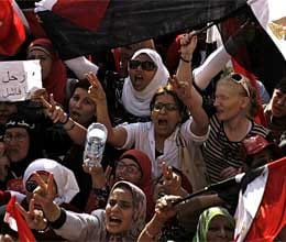 protest against president morsi in egypt