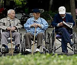 china elderly parents