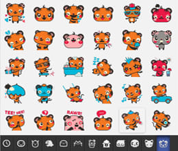 facebook chat sticker
