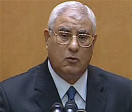 egypt morsi ousted top judge sworn in as interim president