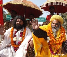 uttarakhand disaster sadhus not donate