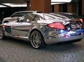 pure white gold mercedes benz from saudi arabia