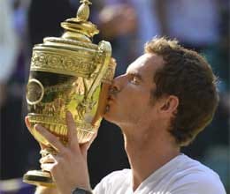 andy murray won wimbledon title