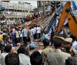 hotel collapses in secunderabad