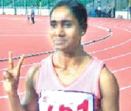 asha rai won silver medal in asian athletics championships