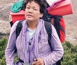bachendri pal helps in destroyed village 