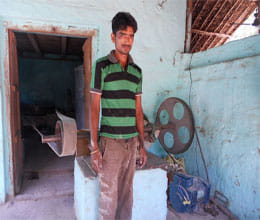 engineer illuminating The village without a degree