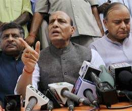 rajnath spoke agains fdi