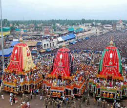 Lord Jagannath's rath yatra begins amidst tight security