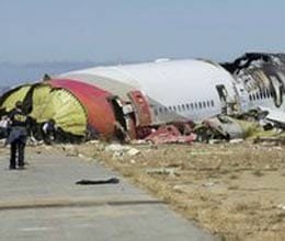 why passenger out late from aeroplane crash
