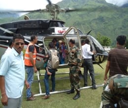 124 people in the disaster-hit areas extracted from Pithoragarh