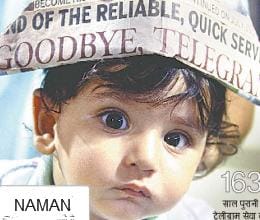 6 month child sends last telegram to pm