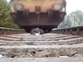 two dies on train accident
