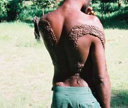 sepik skin mutiliation