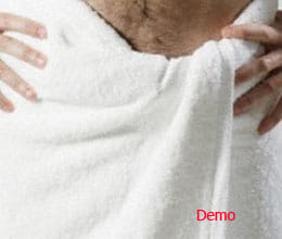 teacher went school in towel suspend