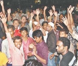 power faliure in balaganj, panic