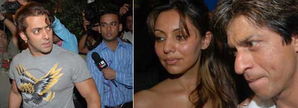 history behind shahrukh-Salman enmity