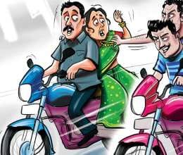 people caught chain snatcher