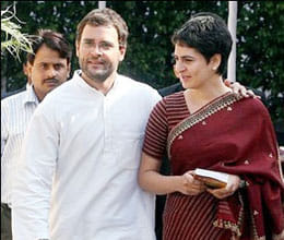 rahul and priyanka interviewed leaders