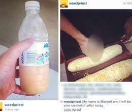 subway employee puts his penis on sandwich bread