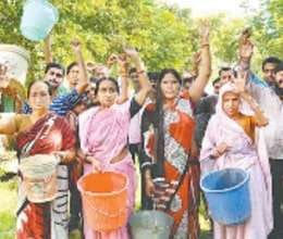 drinking water problem in lda colony