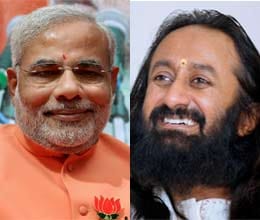 sri sri supports modi on visa issue