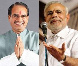  Modi finds a place in Chouhan’s campaign posters