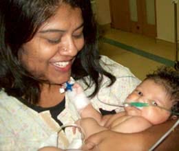 baby without a heartbeat turns 8 months old