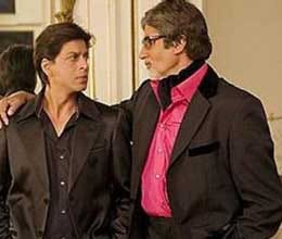 amitabh bachchan meets shah rukh khan's newborn abram