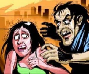 eveteasing with lady athlete