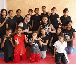 self defense training given to girls