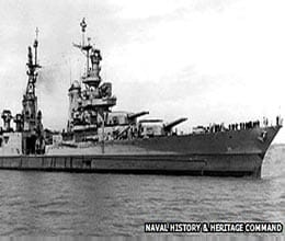 story of war with sharks at sea