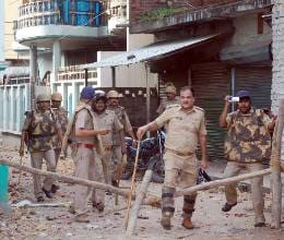 religious riots in old luckow, curfew imposed unofficially