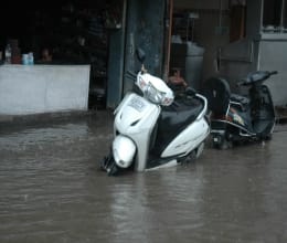 heavy rain from yesterday night