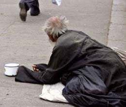 Man, daughter caught begging with dead baby