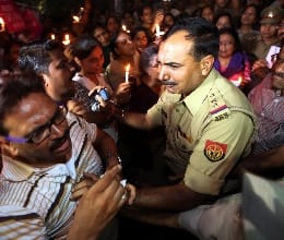 protest for durga shakti
