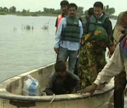 flood in south asia, 80 died