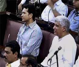 sachin tendulkar cynosure of all eyes in rajya sabha