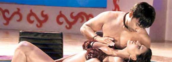 veena malik semi-nude in film creates controversy
