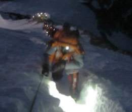 tracking on mount everest