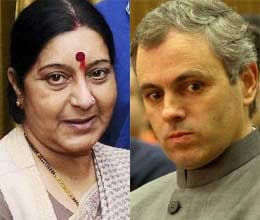 sushma to omar on twitter kishtwar clashes