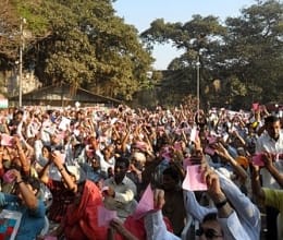 protest for demands