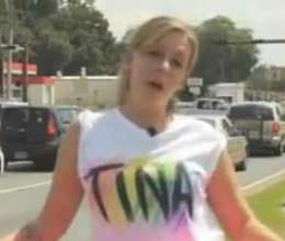 Woman begs for money for breast enlargement