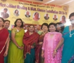 babita becomes lions district chairperson