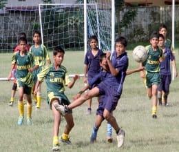 football teams reached in the finals