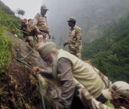 when jawans proved life saver in calamity