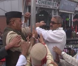 fight between mla and chairman